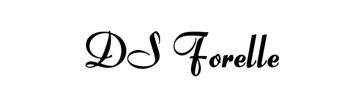 DS Forelle  Скачать бесплатные шрифты