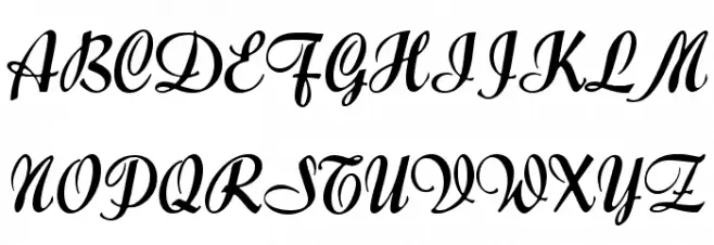 DS Forelle Шрифта ВЕРХНИЙ