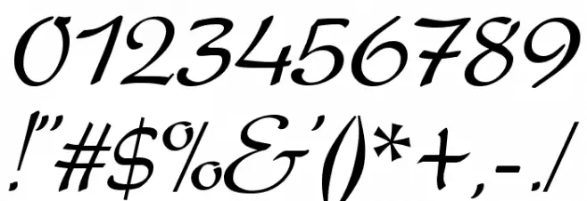 DS Gabriele Font OTHER CHARS