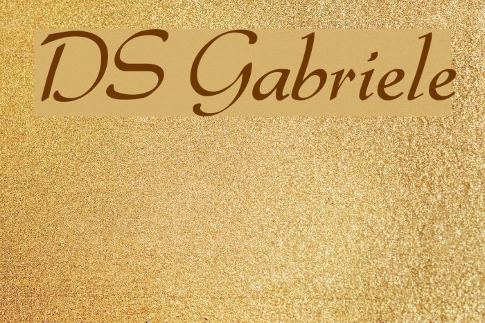DS Gabriele Example 1