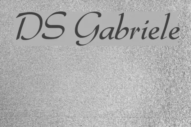 DS Gabriele Font examples
