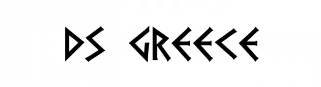 DS Greece  Frei Schriftart Herunterladen