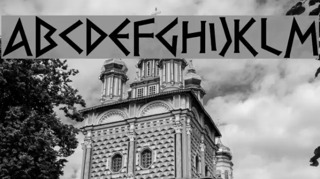 DS Greece Schriftart examples