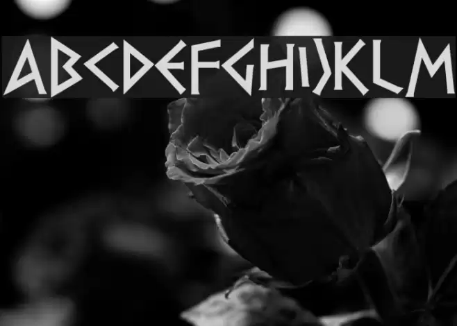 DS Greece Schriftart examples