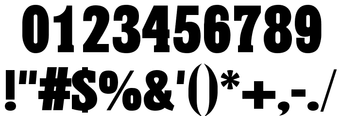 DS Hansen Font OTHER CHARS