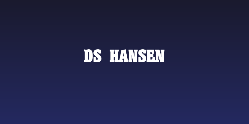 DS Hansen Social Header