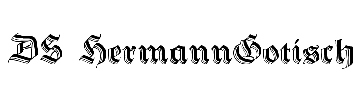 DS HermannGotisch  لخطوط تنزيل