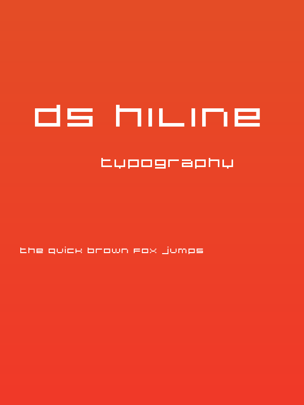 DS Hiline Poster