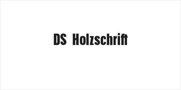DS Holzschrift Logo