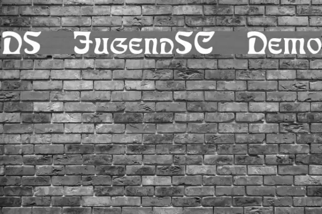 DS JugendSC Demo Font examples