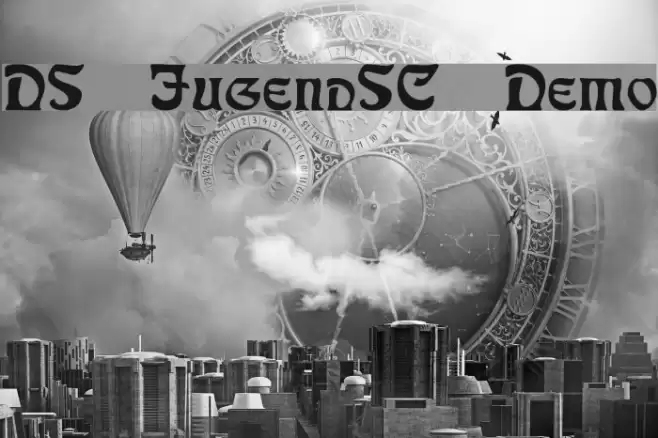 DS JugendSC Demo Font examples