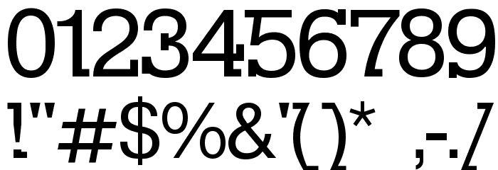DS Kolovrat Font OTHER CHARS