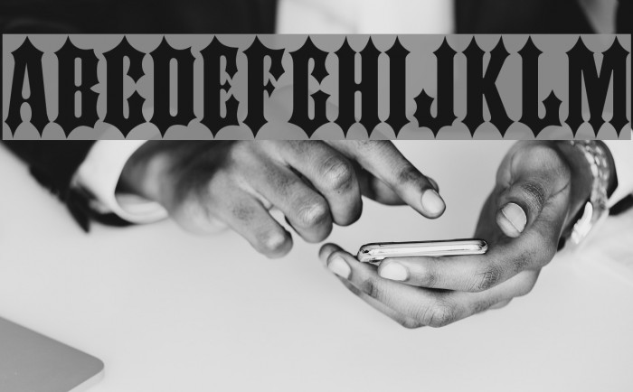 DS Kork Font examples