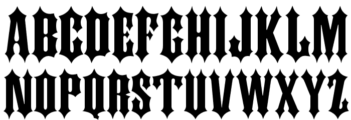 DS Kork Font LOWERCASE