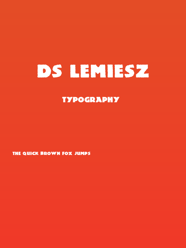 DS Lemiesz Poster