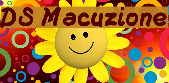 DS Macuzione Font examples