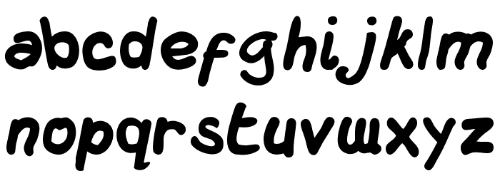 DS Macuzione Font LOWERCASE