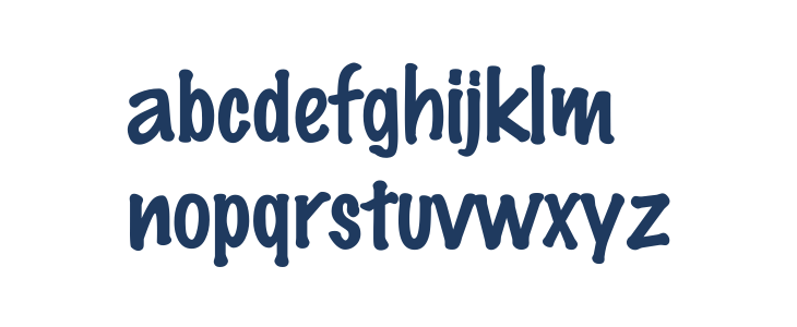 DS Marker Felt Lowercase