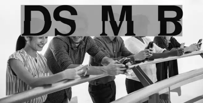 DS Mechanical Bold Font examples