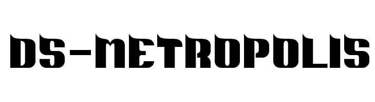 DS-Metropolis  Frei Schriftart Herunterladen