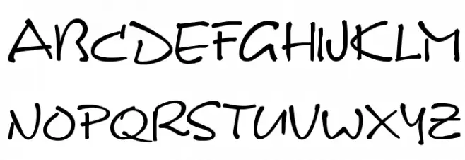 DS Note Font Litere mari