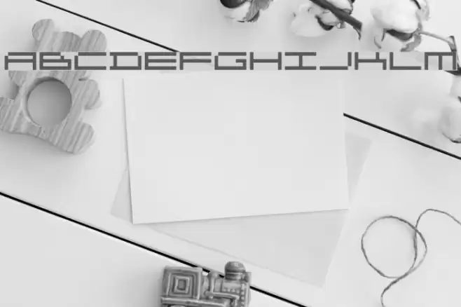 DS OlymPix Font examples