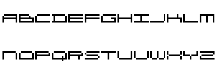 DS OlymPix Font LOWERCASE
