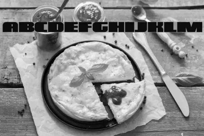 DS Poster Font examples