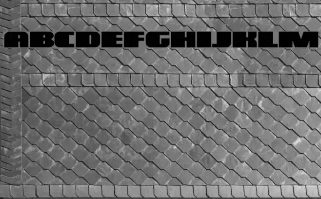 DS Poster Font examples