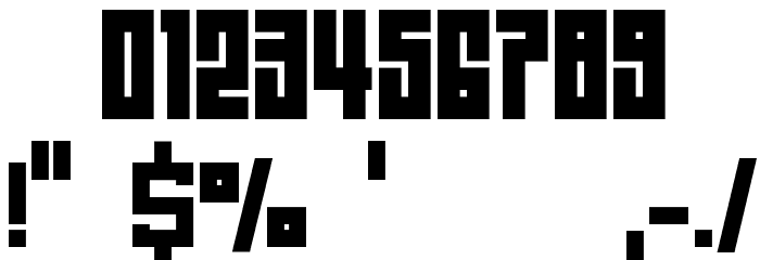 DS Quadro Black Font OTHER CHARS