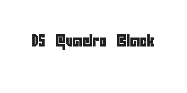DS Quadro Black Logo