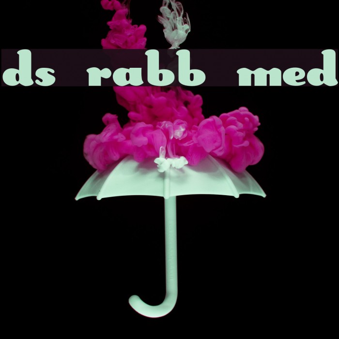 DS Rabbit Medium Fonte examples