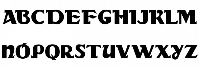 DS Rada Font UPPERCASE
