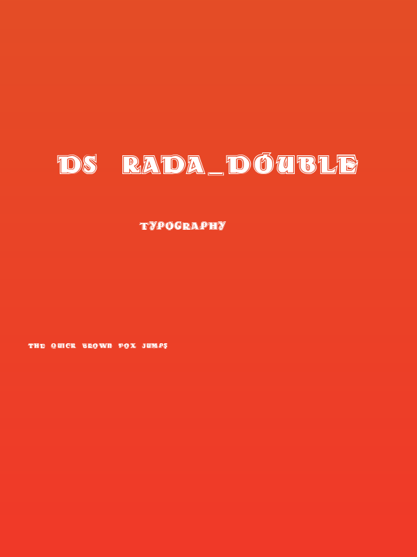 DS Rada_Double Poster