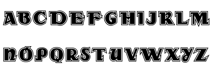 DS Rada_Double Font LOWERCASE
