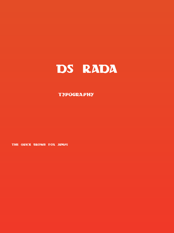 DS Rada Poster