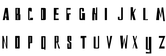 DS Reckoning Cyr Font LOWERCASE