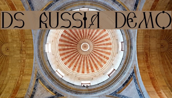DS Russia Demo Font examples