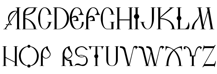DS Russia Demo Font Litere mici