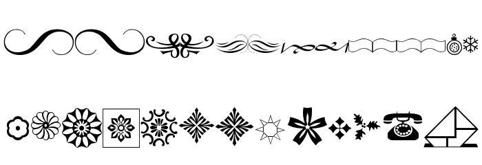 DS-Schmuck Font LOWERCASE