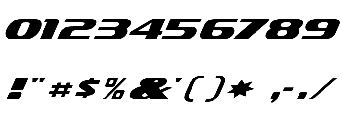 DS Sofachrome Italic Font OTHER CHARS