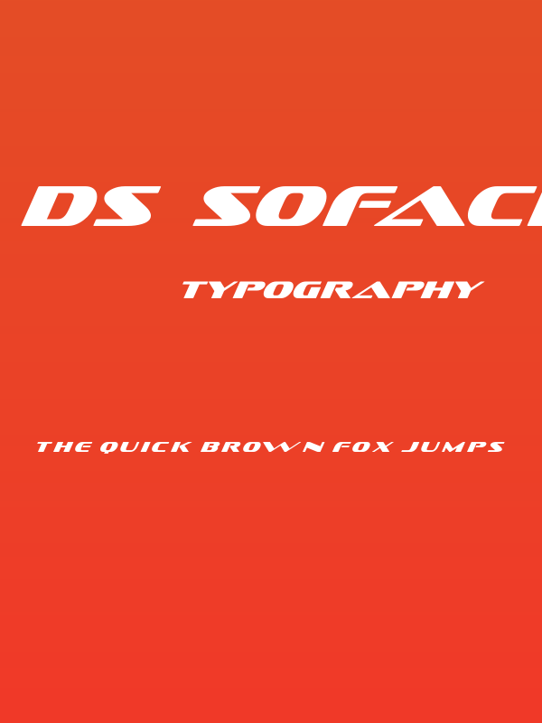 DS Sofachrome Italic Poster