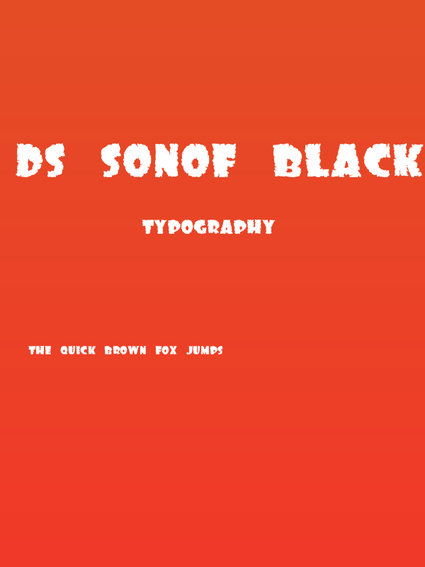 DS SonOf Black Poster