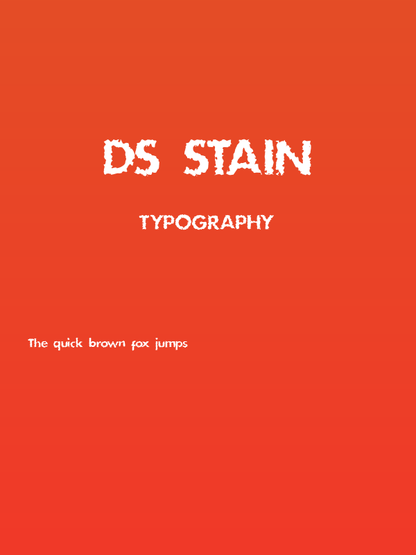 DS Stain Poster