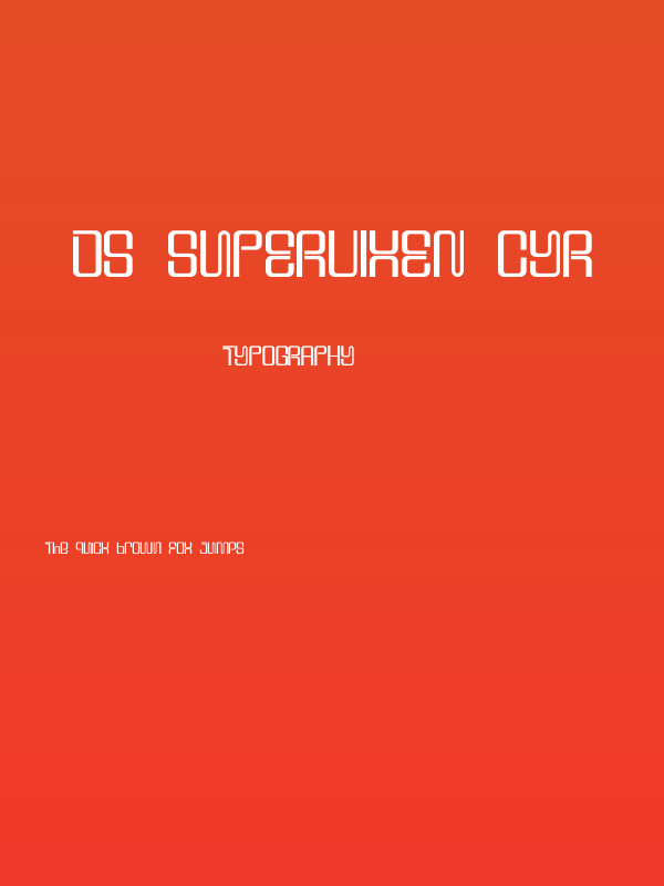 DS Supervixen Cyr Poster
