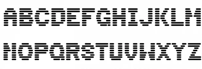 DS-Terminal フォント 大文字