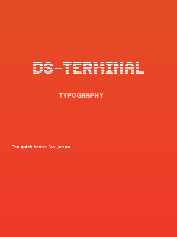 DS-Terminal Poster