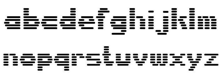 DS-Terminal Font LOWERCASE
