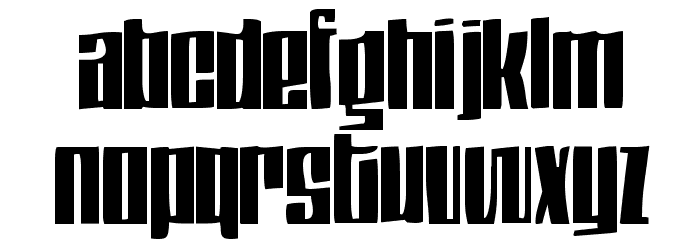 DS Thompson Font LOWERCASE