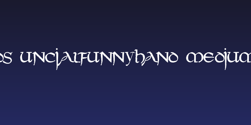 DS UncialFunnyHand Medium Social Header
